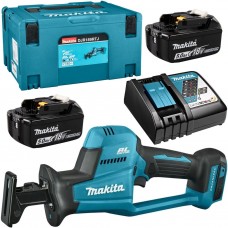 Makita DJR189RTJ Аккумуляторная сабельная пила LXT